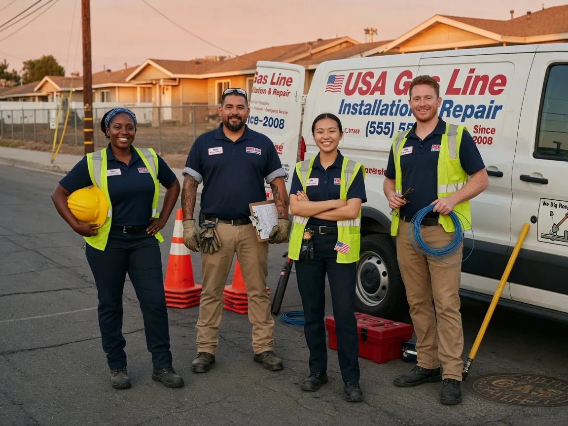 Gas Line Installation company in White Heath, IL